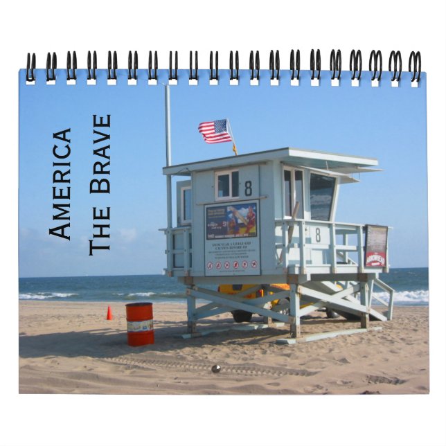 america brave 2026 calendar (Cover)
