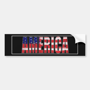 AMERICA BUMPER STICKER