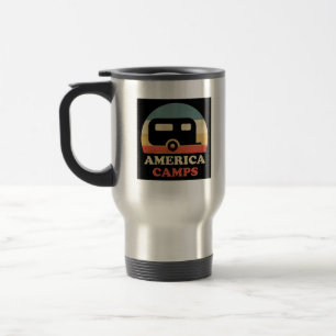 America Camps Classic Camping Travel Mug