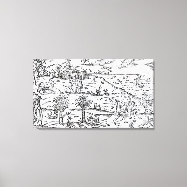 America Canvas Print (Front)