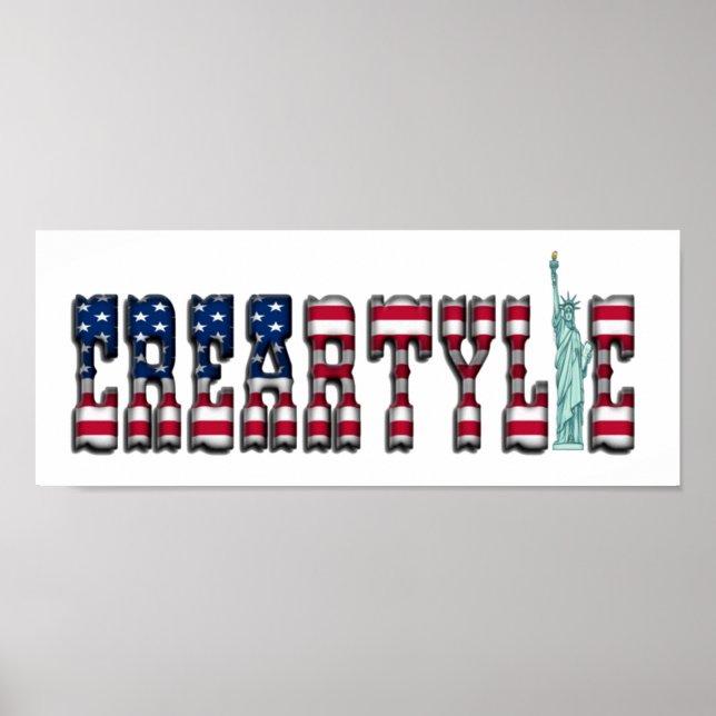 America creartylic poster (Front)