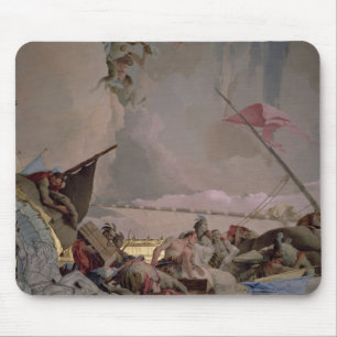 America, detail from The Glory of Spain II Mouse Mat