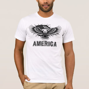 America, Eagle American Flag T-Shirt