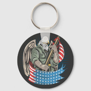 America Eagle   Key Ring