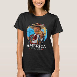America Est 2025 Retro Vintage Beach Tee