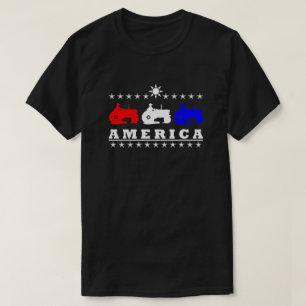 America Farming Tractors T-Shirt