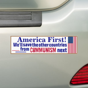 America First Bumper Sticker