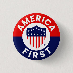 America First Committee Campaign Badge