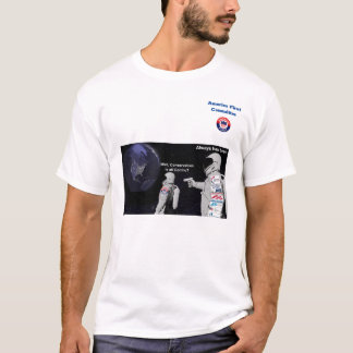 America First Committee Conservative is Con inc. T-Shirt