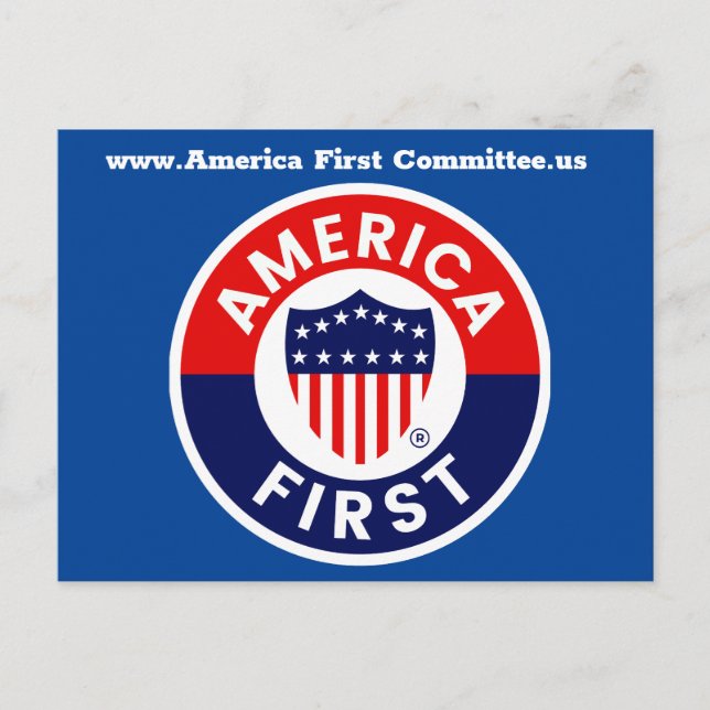 America First Committee Postcard (Front)