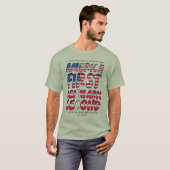 America First Denmark Second Absolutely Fantastic T-Shirt (Front Full)