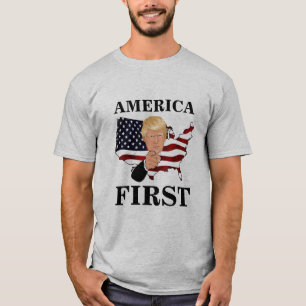 America First: Donald Trump T-Shirt