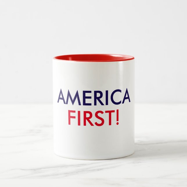 America First! Mug (Center)
