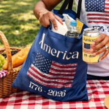 America Flag 1776 to 2026 USA 250th Anniversary 