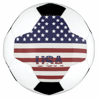  America Flag American USA  Pattern Football