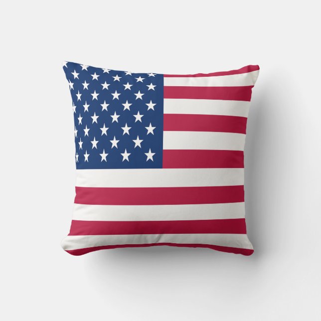 America Flag  Cushion (Front)
