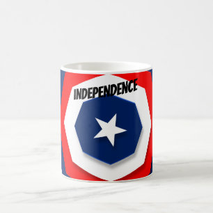 America Flag Design Coffee Mug