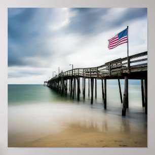 America Flag  Poster