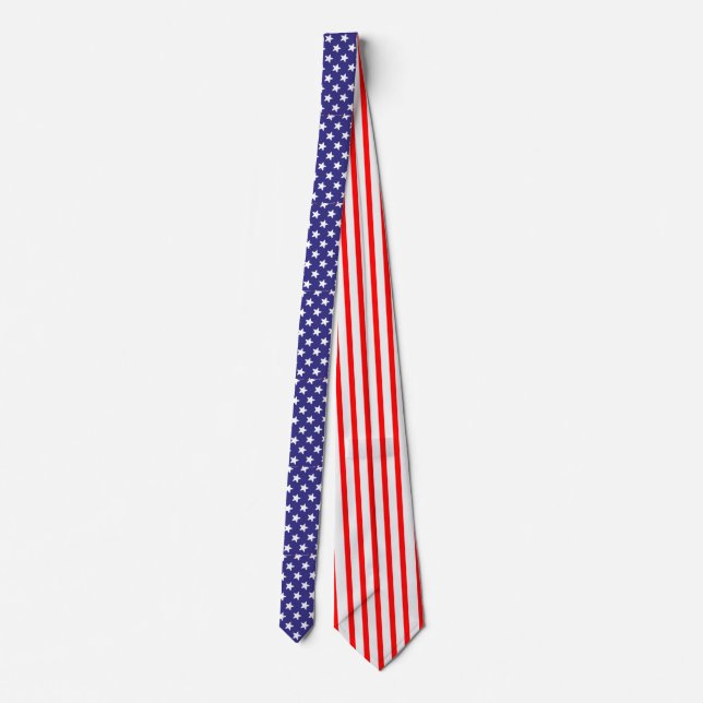America Flag Tie (Back)