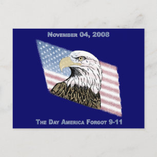 America Forgot 9-11 Postcard