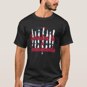 America Founded by Immigrants Positive Vibes T-Shirt