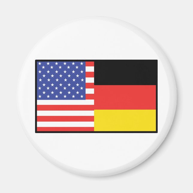 America Germany Magnet (Front)