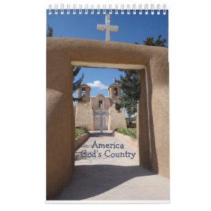 America, God's Country You Pick the Dates Calendar