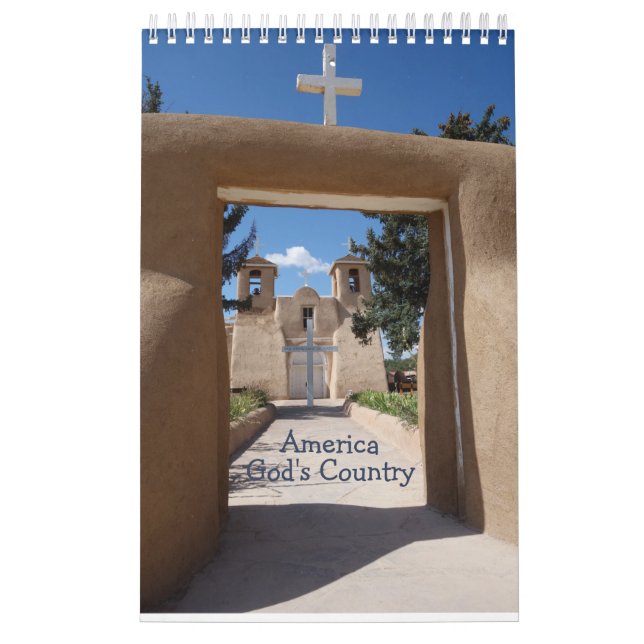 America, God's Country You Pick the Dates Calendar (Cover)