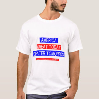 AMERICA GREATER TOMORROW T-shirt