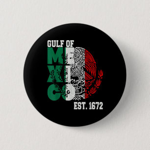 America Gulf Mexico - Gulf Of Usa America 2025 Ret 6 Cm Round Badge