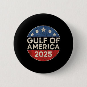 America Gulf Mexico - Gulf Of Usa America 2025 Ret 6 Cm Round Badge