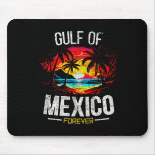 America Gulf Mexico - Gulf Of Usa America 2025 Ret Mouse Mat