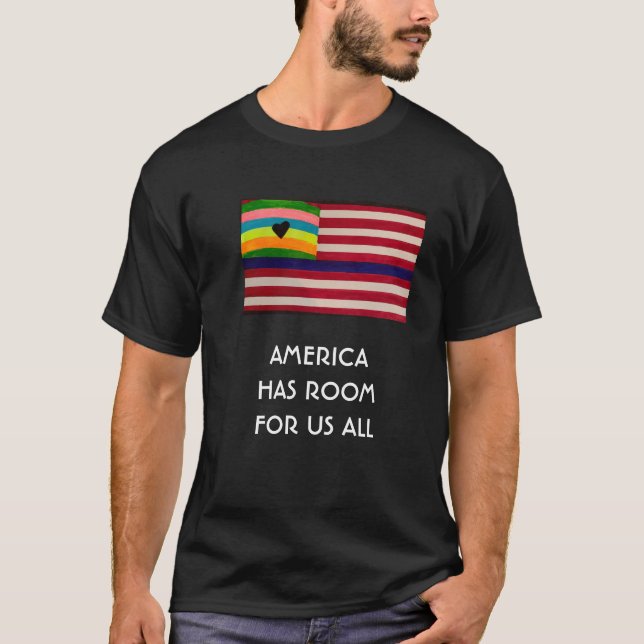 America has room T-shirt (Front)