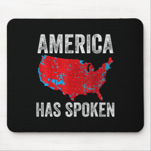 America Has Spoken Electoral Map Of 2024 Can You H Mouse Mat