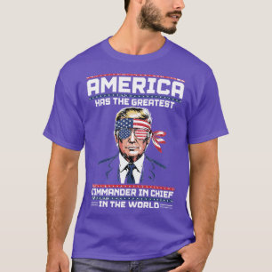 America Has The Greatest Commander In Chef (2) T-Shirt