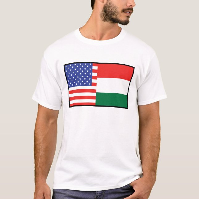 America Hungary T-Shirt (Front)