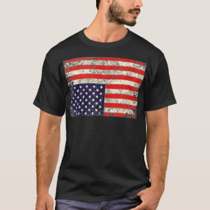 America in Distress Upside Down Flag  T-Shirt
