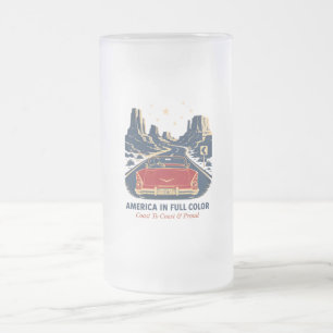 America In Full Colour Beer Mug
