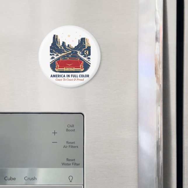 America In Full Colour Magnets (In Situ (Fridge))