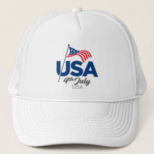 America Independence Day Trucker Hat