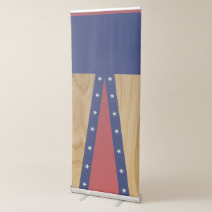 America-Inspired Art   Flags, Jerseys & 4th of Jul Retractable Banner