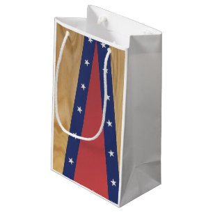 America-Inspired Art   Flags, Jerseys & 4th of Jul Small Gift Bag
