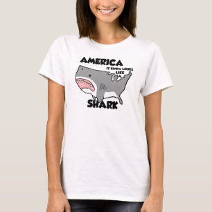 America is a Shark (other styles now available) T-Shirt