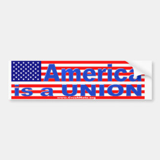 America is a UNION sticker
