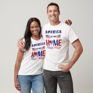 America Is My Home, USA Heart T-Shirt