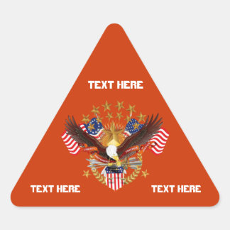 America Is Not Forgotten Triangle Only See Notes Triangle Sticker