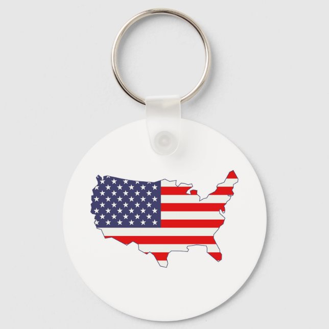 America Key Ring (Front)
