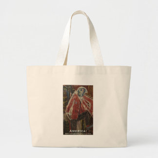 america large tote bag