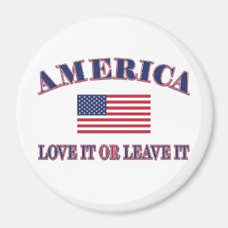 America Love It Or Leave It Magnet