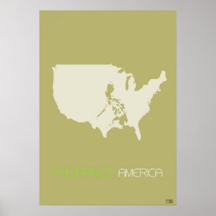 America multicultural poster